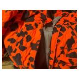 Hunting Outerwear Set: Blaze Orange and Camouflage Suits