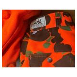 Collection of Orange Camo Hunting Gear and Apparel