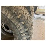 Set of 3 BFG All-Terrain T/A KO Tires with Rims