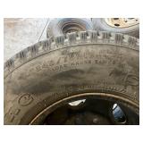 Lot of 7 Mixed Used Trailer Tires and Rims - Various Sizes