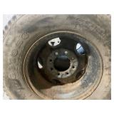 Lot of 7 Mixed Used Trailer Tires and Rims - Various Sizes