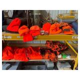Assorted Collection of High-Visibility Hunting Apparel and Accessories