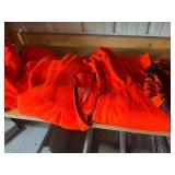 Assorted Collection of High-Visibility Hunting Apparel and Accessories