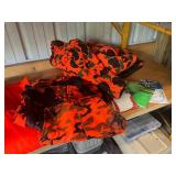 Assorted Collection of High-Visibility Hunting Apparel and Accessories