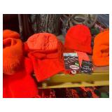 Assorted Collection of High-Visibility Hunting Apparel and Accessories