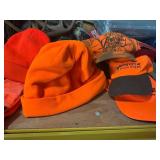 Assorted Collection of High-Visibility Hunting Apparel and Accessories