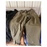 Collection of Black and Green Snow Pants - Various Sizes