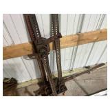 Set of 3 Farm Jacks with Single Jack Stand