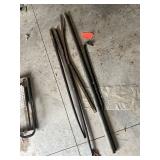 Assorted Heavy-Duty Utility Pry Bars Collection