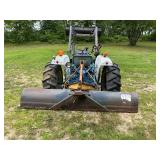 Ford 1900 Diesel Tractor with Loader and Rear Blade