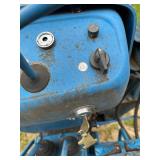 Ford 1900 Diesel Tractor with Loader and Rear Blade