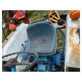 Ford 1900 Diesel Tractor with Loader and Rear Blade