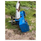 Ford 1900 Diesel Tractor with Loader and Rear Blade