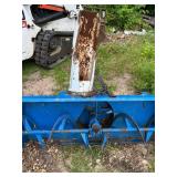 Ford 1900 Diesel Tractor with Loader and Rear Blade