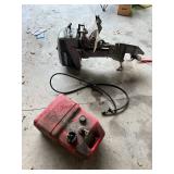 Evinrude 6 HP Outboard Motor with Fuel Tank and Hose