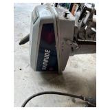 Evinrude 6 HP Outboard Motor with Fuel Tank and Hose