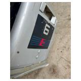 Evinrude 6 HP Outboard Motor with Fuel Tank and Hose