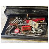 Clarke Toolbox with Assorted Hand Tools and Sockets