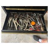 Clarke Toolbox with Assorted Hand Tools and Sockets