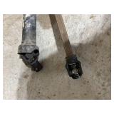 Set of 2 Used PTO Drive Shafts with Universal Joints