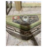 Vintage Duo-Flow Ten Heater and Metal Stove Base