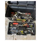 Stanley Toolbox with Assorted Hand Tools and Sockets