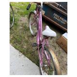 Schwinn Rose Pink Cruiser Bicycle with White Seat