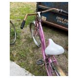 Schwinn Rose Pink Cruiser Bicycle with White Seat