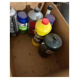 Collection of Outboard Lubricants and Hydraulic Fluids Including Evinrude, Mercury, and More