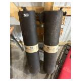 Lot of 2 Rolls of 15 Asphalt Saturated Organic Felt 432 sq. ft. Each