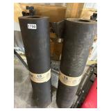 Lot of 2 Rolls of 15 Asphalt Saturated Organic Felt 432 sq. ft. Each