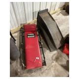 Tool Shop Mechanic Creeper and Plastic Car Ramp Set