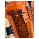 Used Hard Plastic Chainsaw Case with Latches and Handle