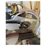 Tool Shop 10 Inch Sliding Compound Miter Saw with Stand