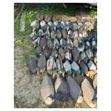 Large Collection of Duck and Goose Hunting Decoys