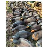 Large Collection of Duck and Goose Hunting Decoys