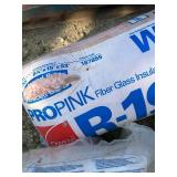 Lot of Fiberglass Insulation Batts R-19 R-30 Johns Manville and Owens Corning