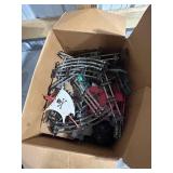 Lot of Vintage Lionel Train Track, Accessories, Electrical Parts, and Assorted Model Train Cars