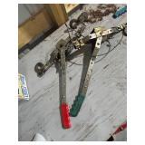 Metal Cable Puller with Dual Handles and Hooks