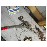 Metal Cable Puller with Dual Handles and Hooks