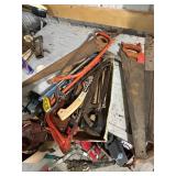 Group of Assorted Hand Saws and Hacksaws