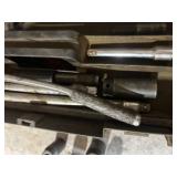 Heavy Duty Socket Set and Pry Bar Tools in Carry Case
