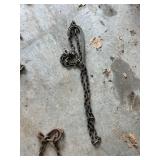 Set of 4 Heavy-Duty Tow Chains with Hooks