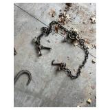 Set of 4 Heavy-Duty Tow Chains with Hooks