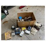 Collection of Electrical Supplies and Hardware Components