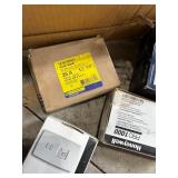 Collection of Electrical Supplies and Hardware Components