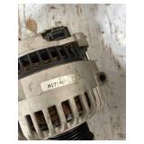 Automotive Alternator with Pulley and OEM Markings