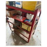 Mixed Lot of Hardware Fasteners, Marking Pencils, and Storage Drawers