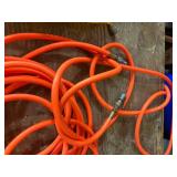 Assortment of Pneumatic Tools and Air Hoses