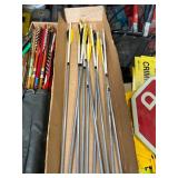 Hunting and Archery Lot with Pop-Up Blind, Arrows, Quiver, Scope, Antler, and Accessories